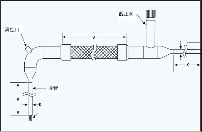 帶截止閥的加注軟管